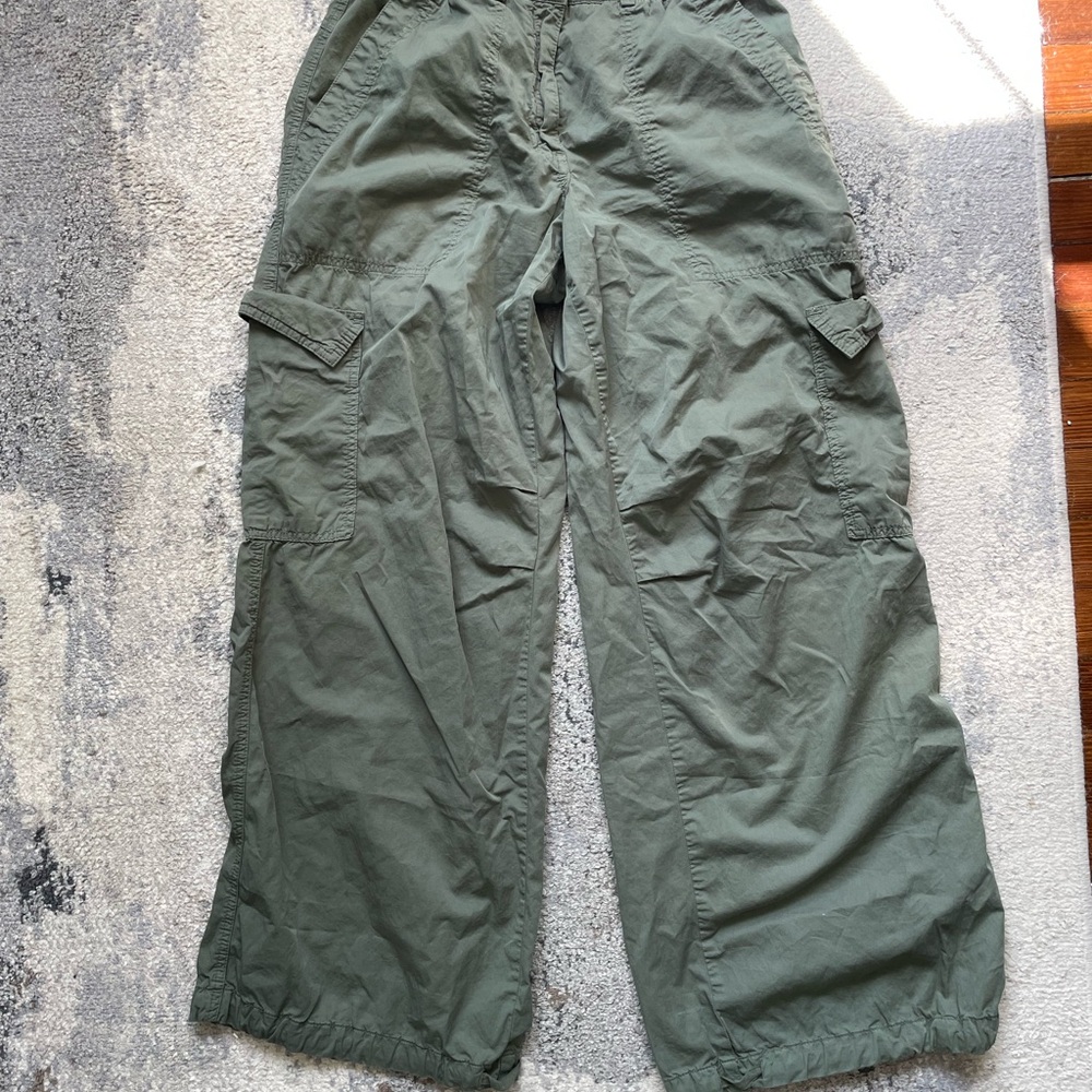 ME+EM Women’s Green Cargo Pants